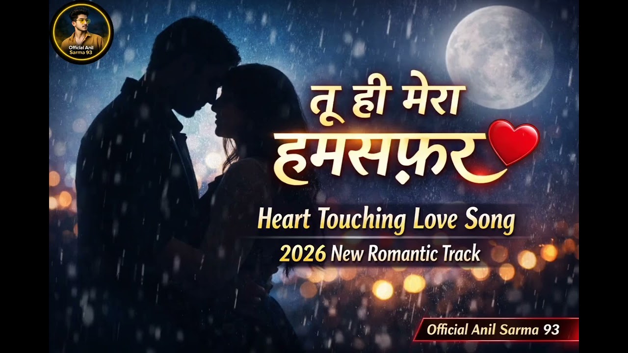 Tu Hi Mera Humsafar | Romantic Hindi Song 2026 | Heart Touching Love Song | Official Anil Sarma 93