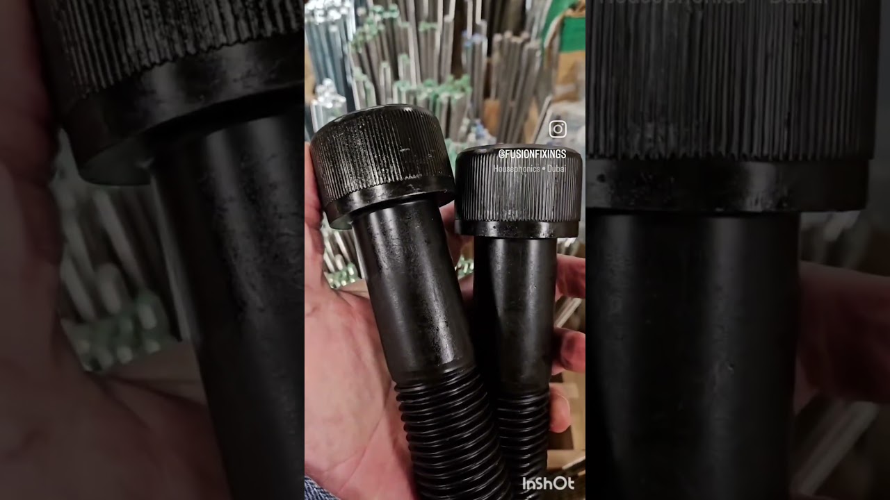 HOW BIG?  - Using socket cap head screws this size means it's a serious job.