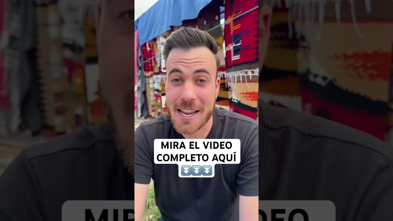 El mercado artesanal M&Aacute;S GRANDE de Sudam&eacute;rica est&aacute; en Ecuador 🇪🇨 Otavalo #ecuador #viajes