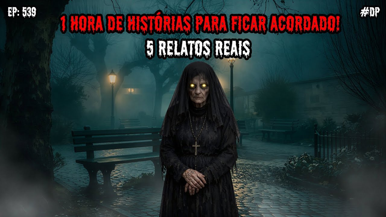 1 HORA DE TERROR! - 5 RELATOS REAIS | EP.539 #dp