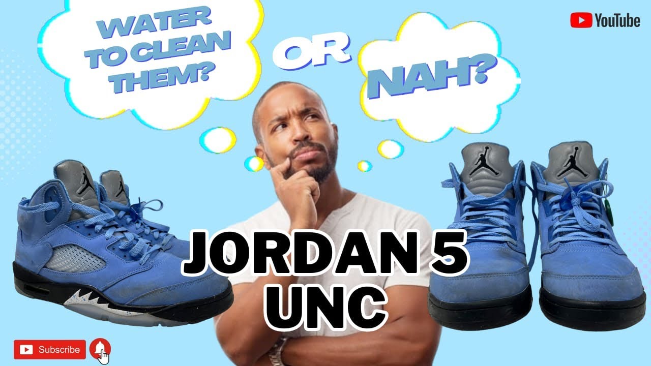How to Clean: Jordan UNC 5s. Were you LIED to?