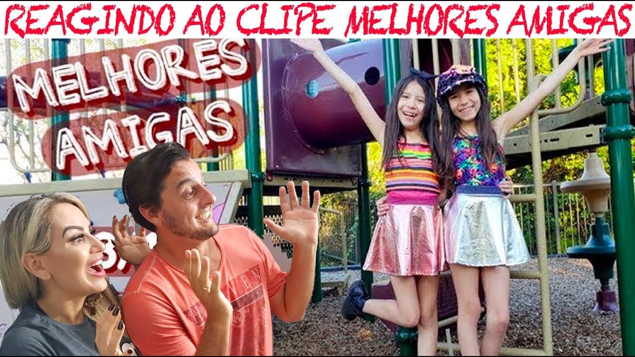 REAGINDO AO CLIPE MELHORES AMIGAS  - PLANETA DAS GÊMEAS