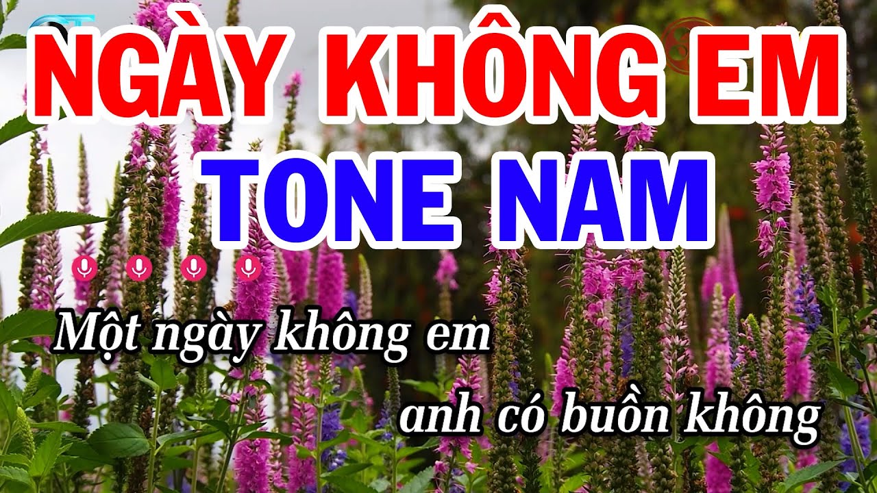 Karaoke Ngày Không Em Tone Nam ( La Thứ ) Nhạc Sống Tuấn Cò