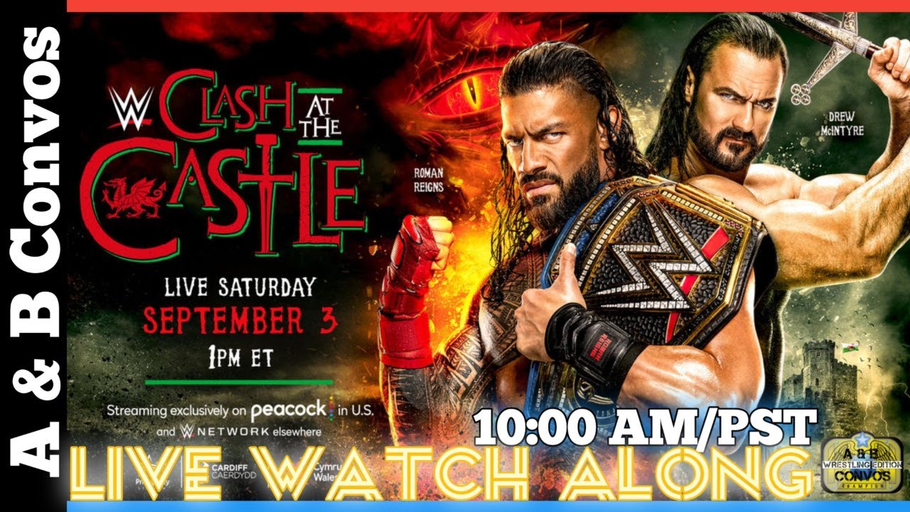 WWE Clash At The Castle Live Stream Watch Along 2022 | 9/3/22