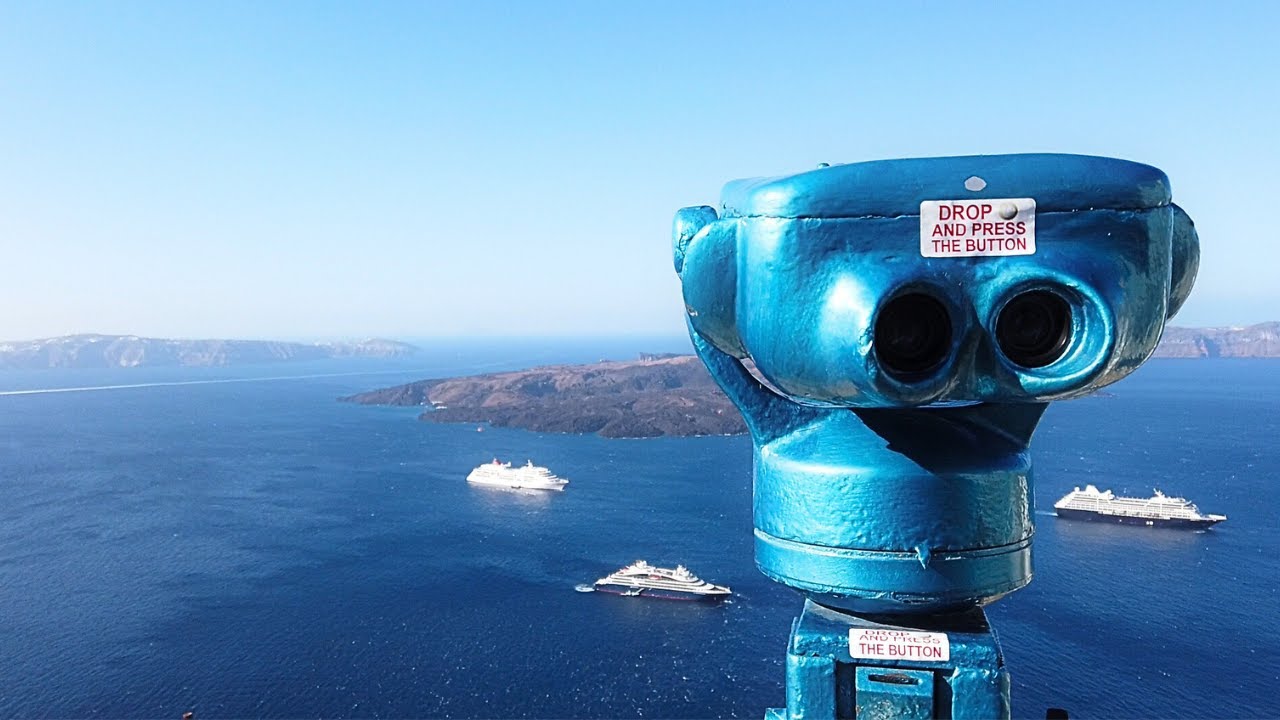 Stunning View of Caldera | Let's Walk | Firostefani Village to Fira | Santorini Greece in October