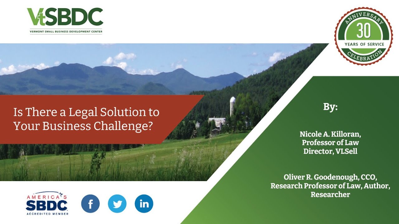 Is There a Legal Solution to Your Business Challenge? | Webinar July 27, 2022