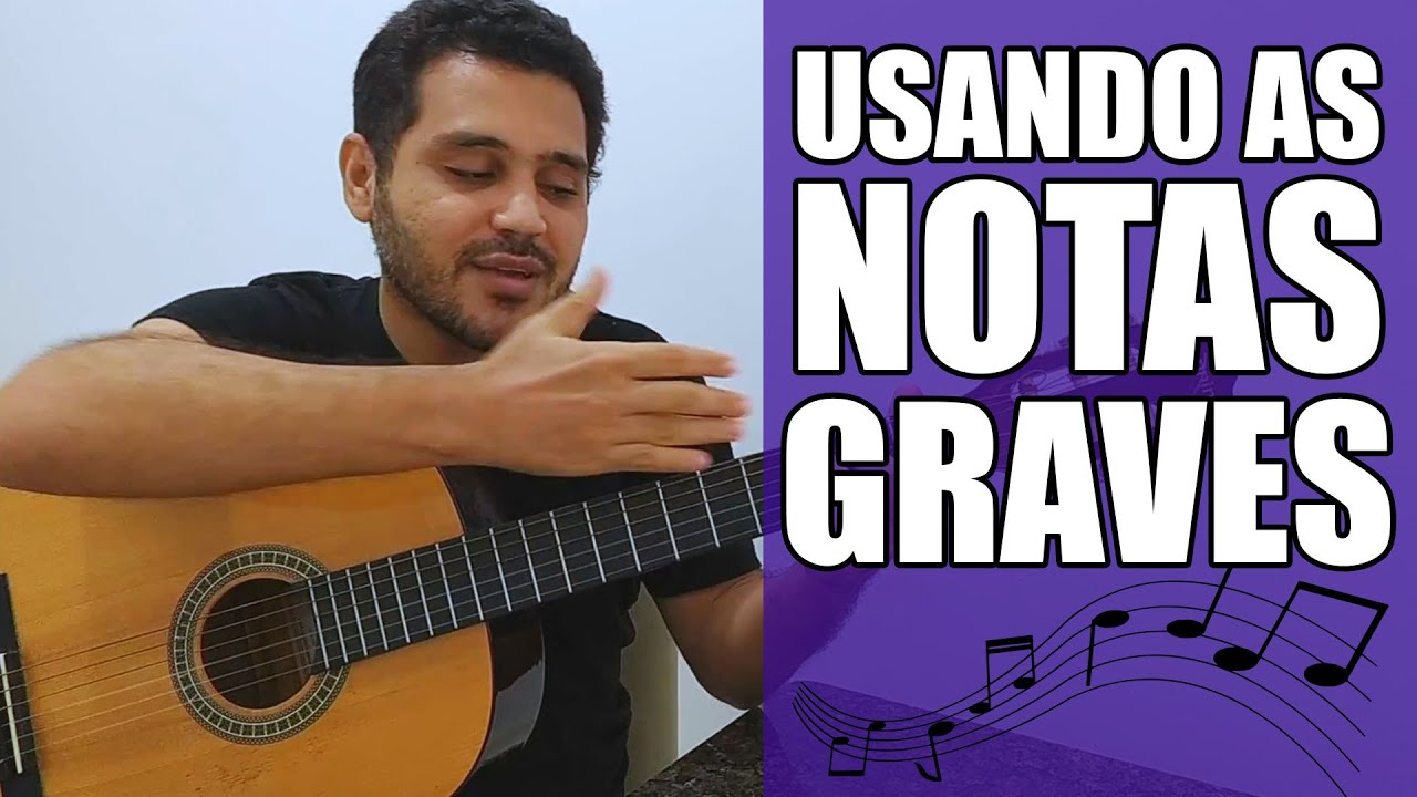 Usando os BAIXOS Para Passar de ACORDE