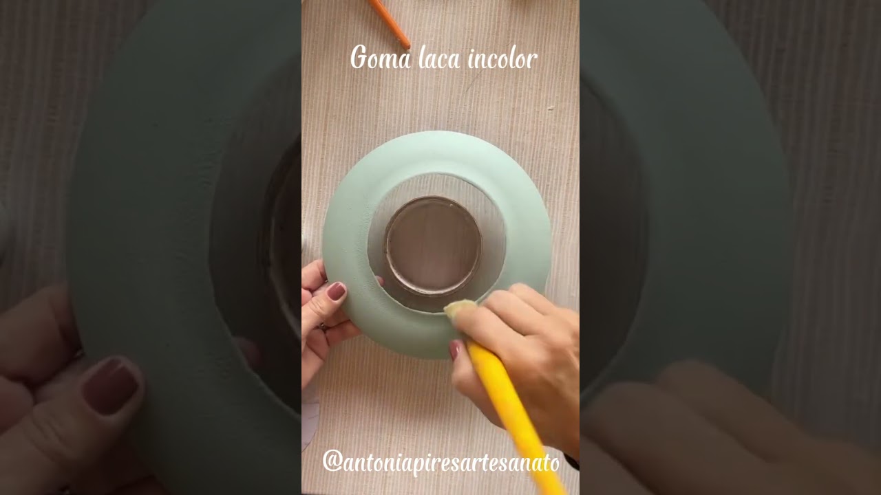 DIY Prato Decorado com foto ! Como fazer 