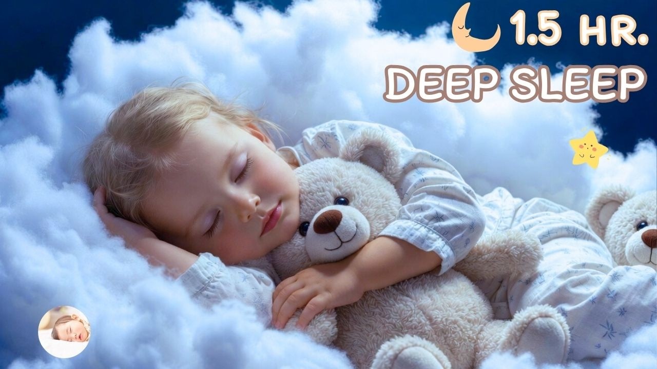 🌙Deep Sleep Music Box | Gentle Piano & Soft Ambience | 1.5 Hours Continuous Lullaby