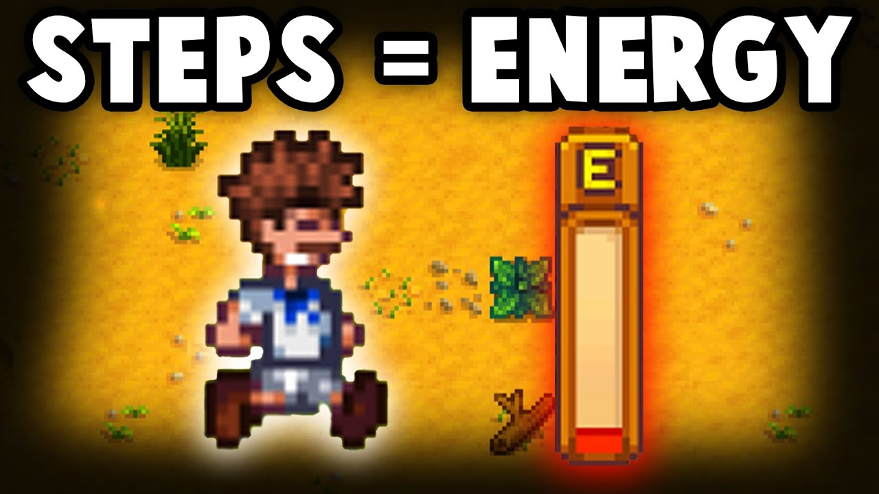 Stardew Valley, but I Lose Energy Every Step