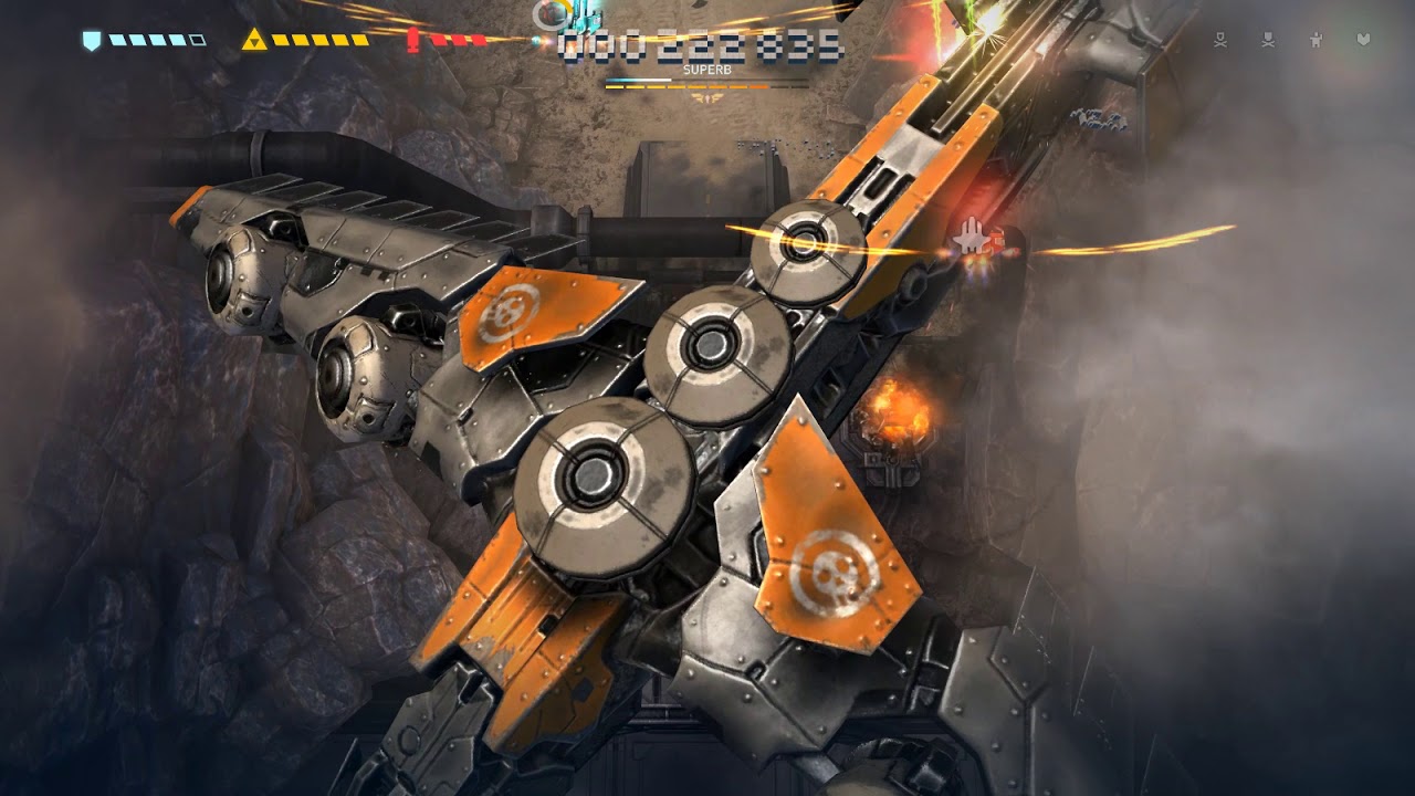 Sky Force Reloaded - stage 8 golden run with Hayes Core