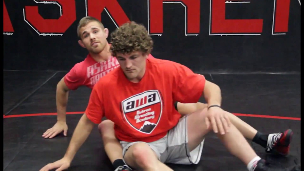 Wrestling Training: Hipping Down -  Riding Turning with Legs
