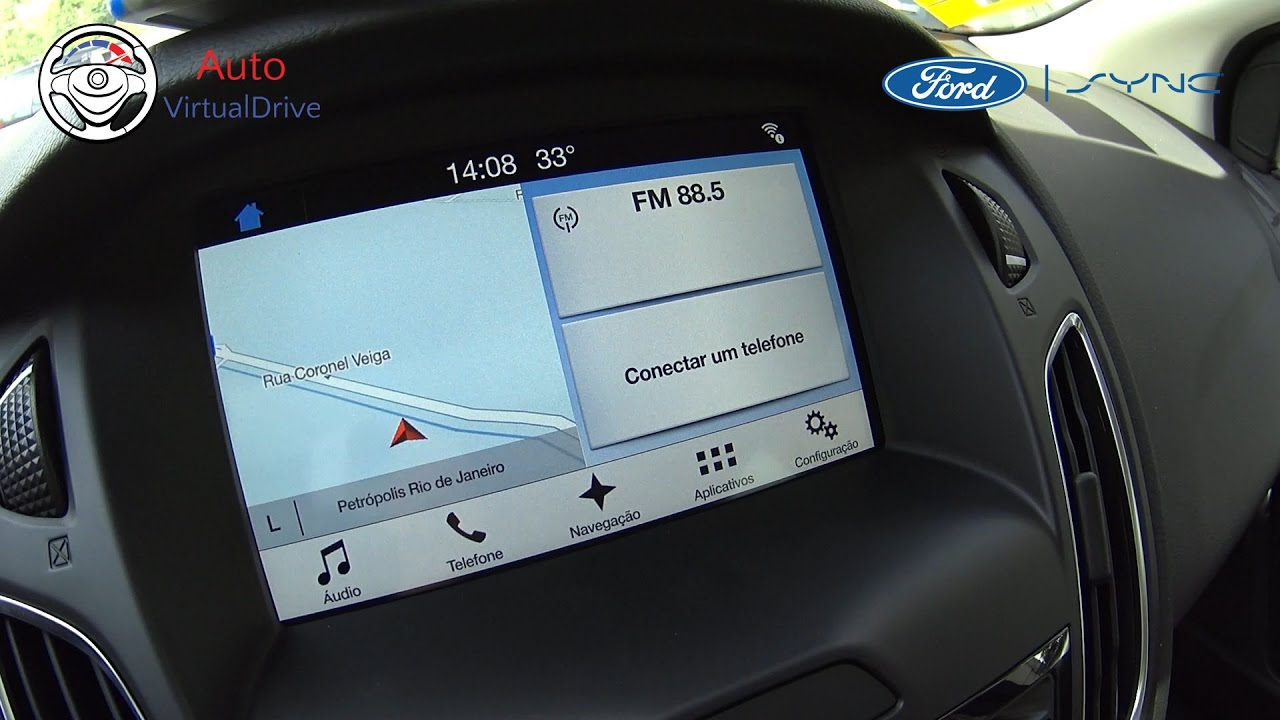 Review (análise) Ford Sync 3 - AutoVirtualDrive