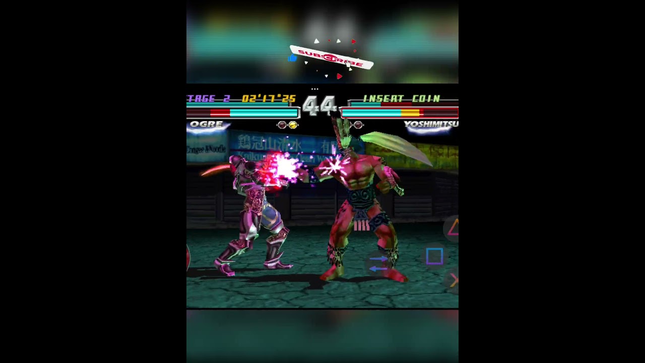 Tekken Tag - Ogre/True Ogre Vs. Yoshimitsu/Michelle 