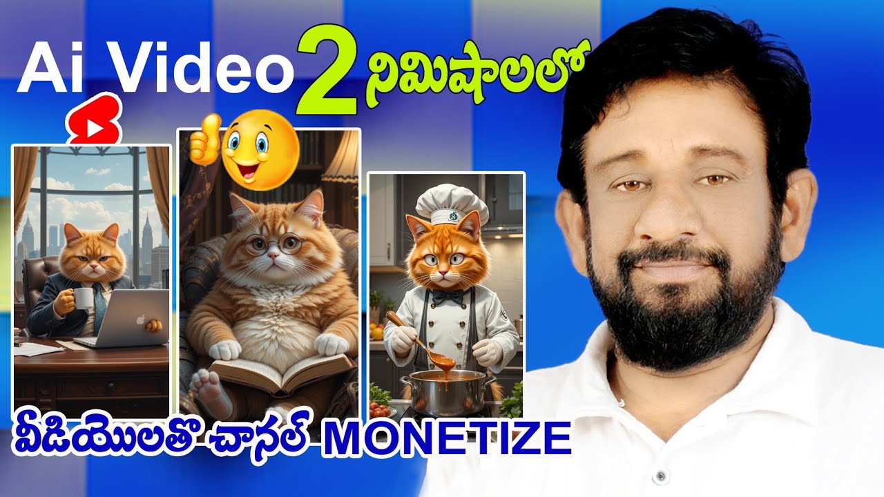 Ai video ఎలా చెయ్యాలి  || Ai editing in telugu || how to edit Ai videos