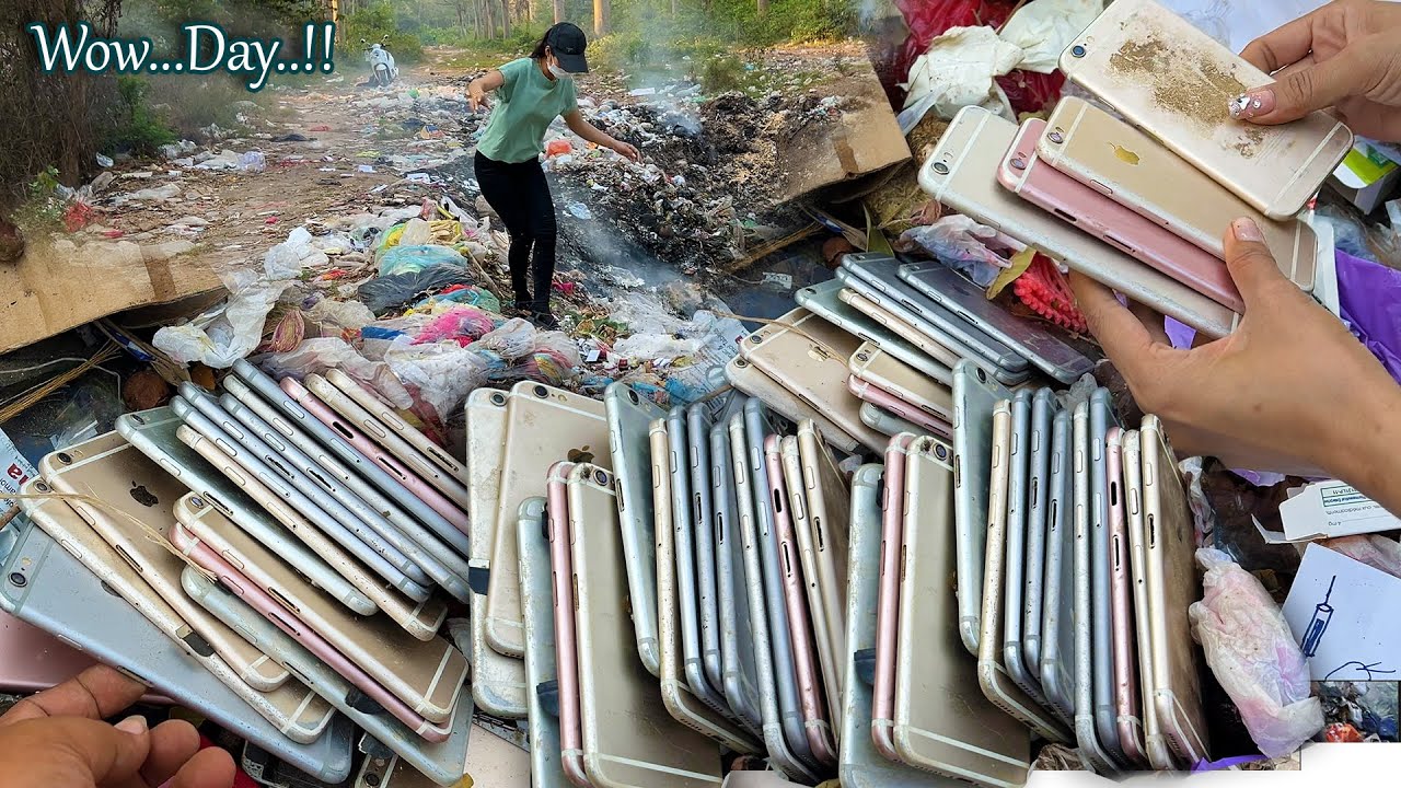 Wow Day!! It's a lot of iPhone 6_iPhone 6S_iPhone 6 Plus at the Landfill_Restore iPhone 6 Cracked