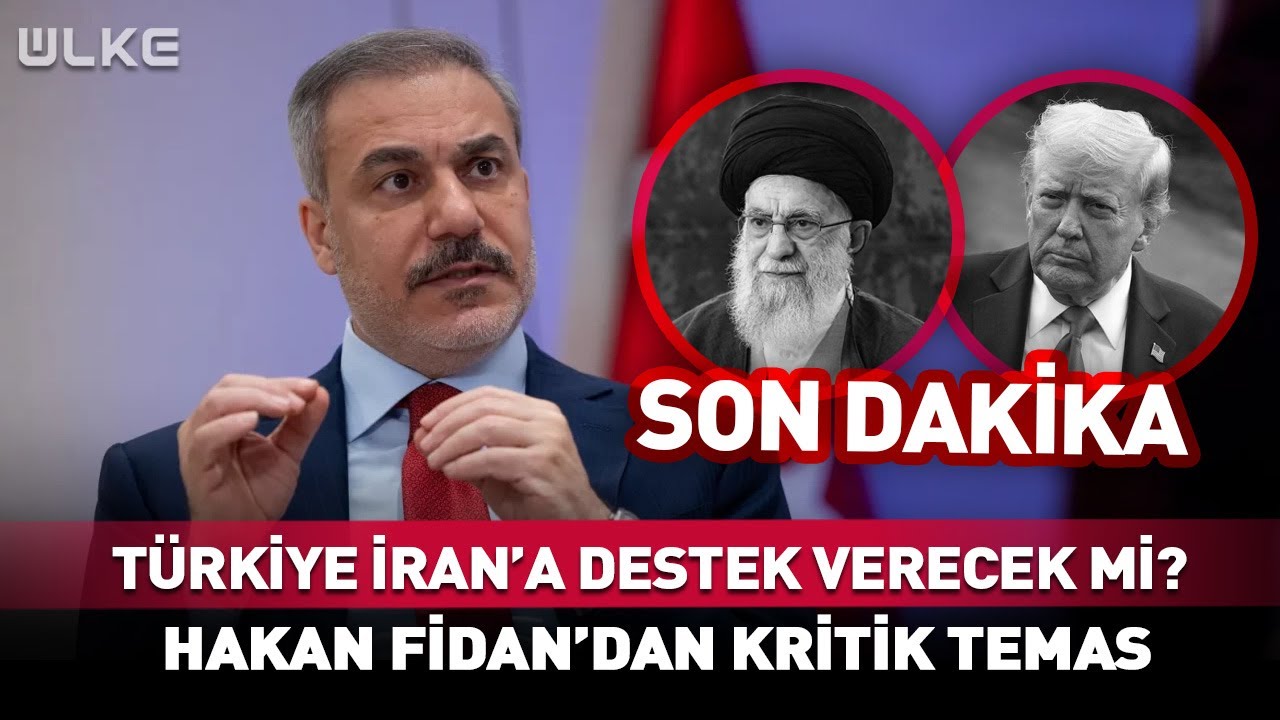 Türkiye İran'a Destek Verecek Mi? Hakan Fidan'dan Kritik Temas... #Sondakika