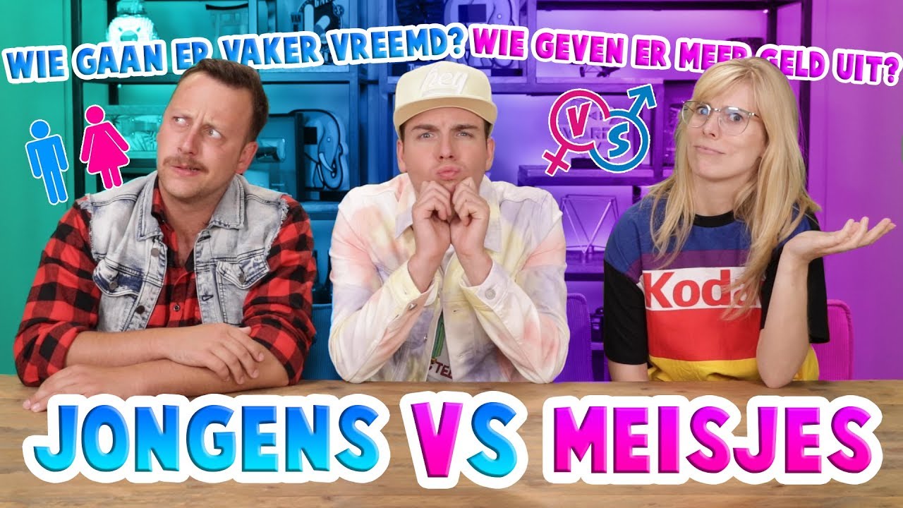 JONGENS TEGEN DE MEISJES!