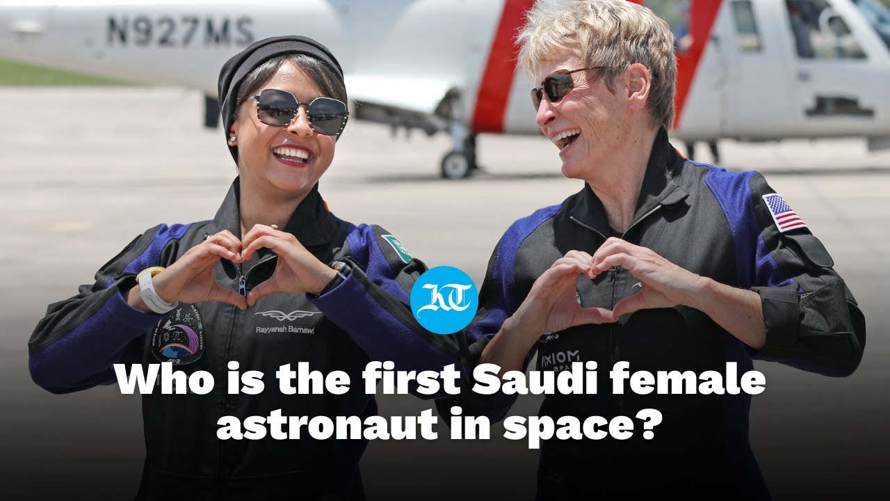 Who is Rayyanah Barnawi, the first Saudi female astronaut in space?