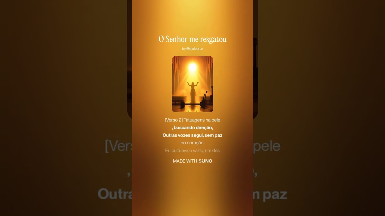 SENHOR ME RESGATOU 🙏 | Piseiro Gospel Que Vai Tocar Seu Coração