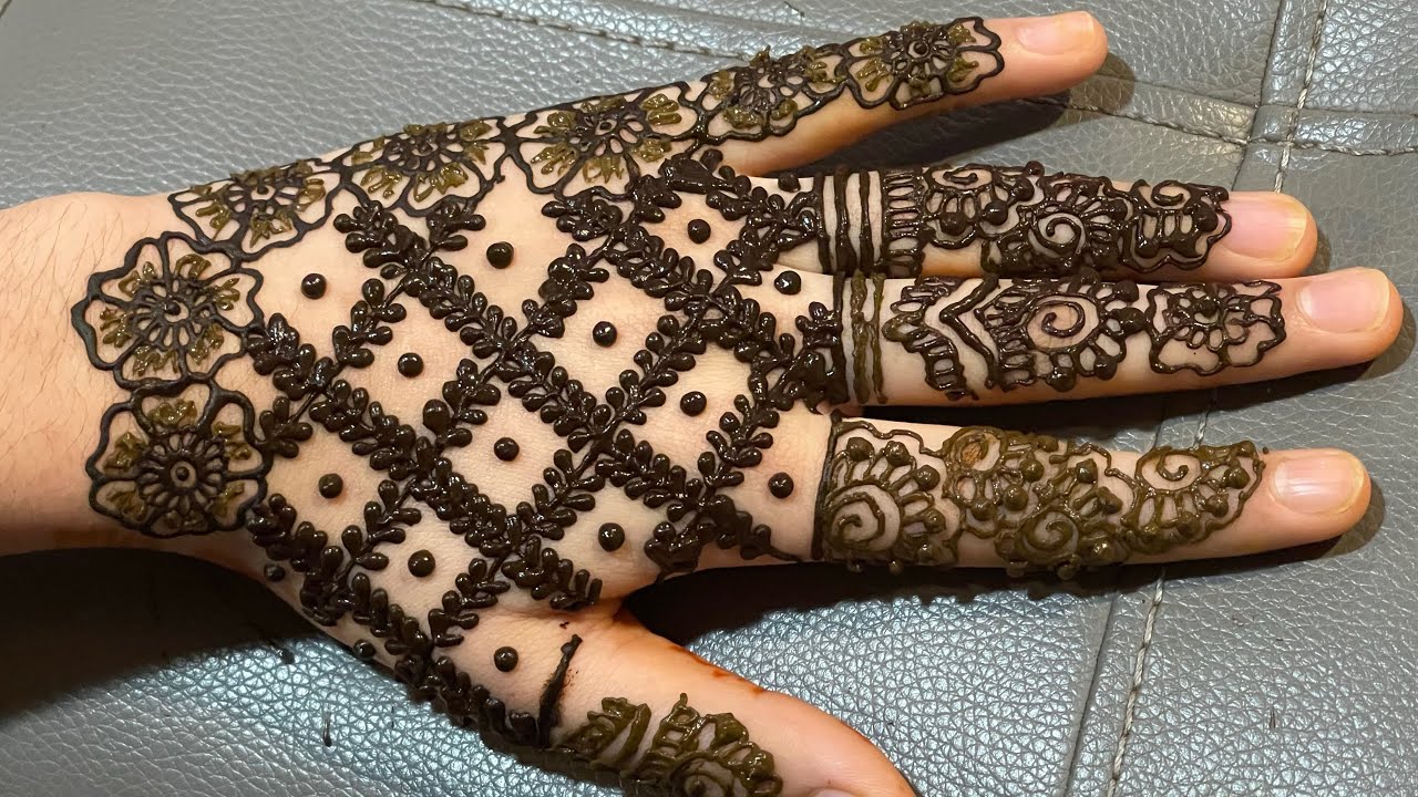 Back Hand Mehendi Design | Trending New Mehendi Design 
