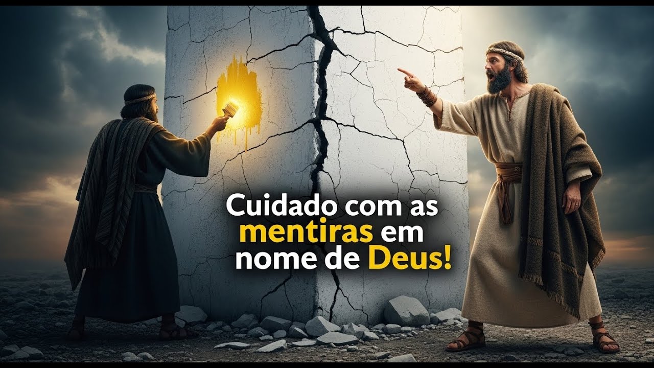 Ezequiel capítulo 13 – Mentiras religiosas, muros frágeis e o juízo de Deus