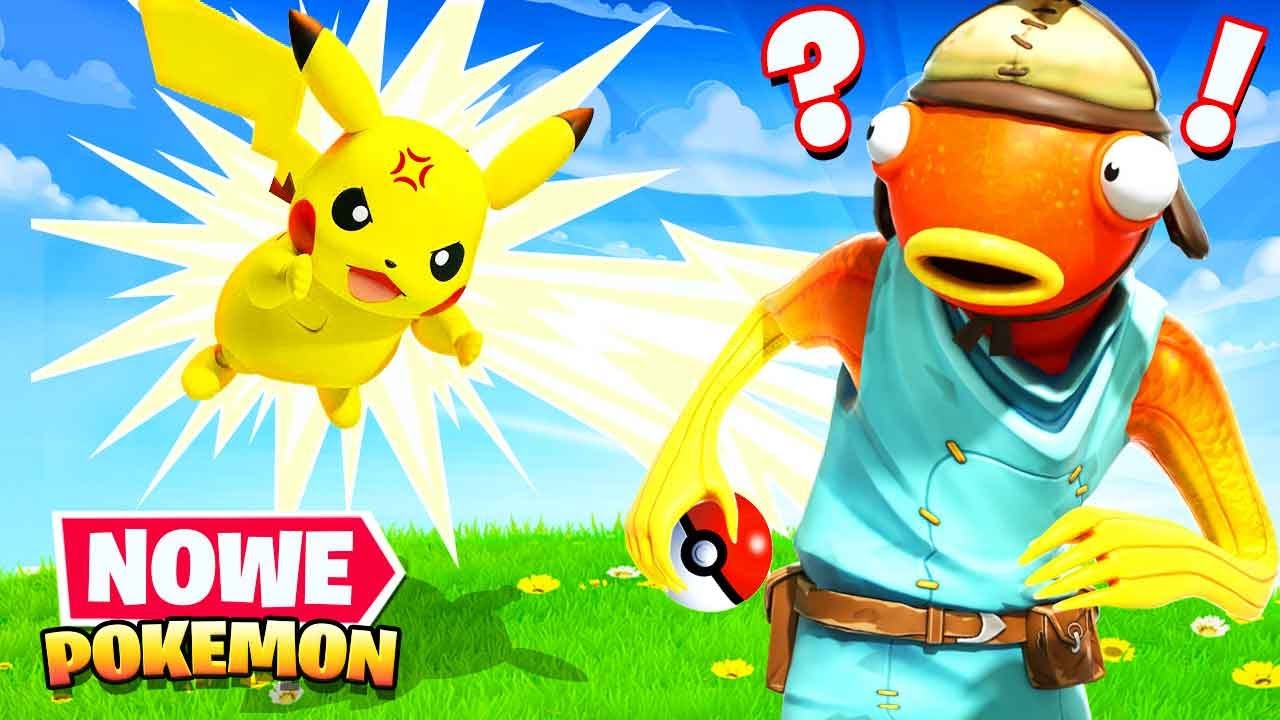 Zostań Mistrzem POKEMON! ( Złapałem LEGENDĘ! ) Fortnite