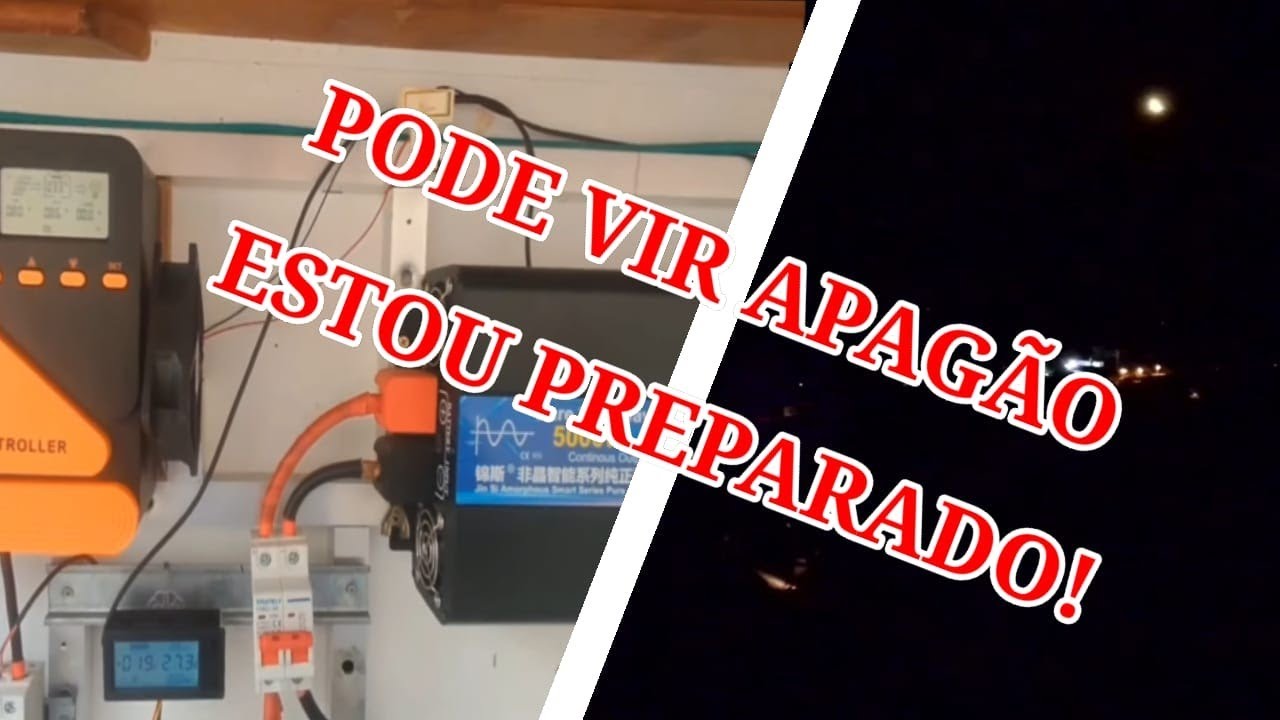 Ficar no escuro, Apagão! Nem pensar!
