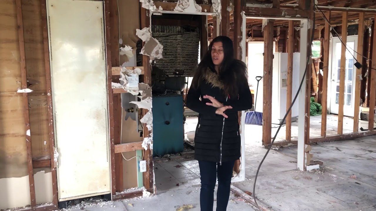 DISTRESSED HOUSE stripped down to the studs in Long Island, New YORK  !!!