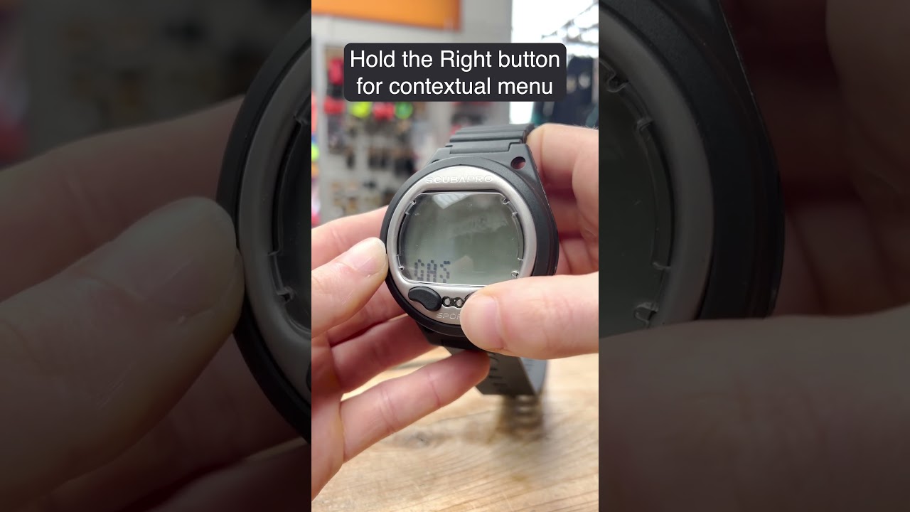 The Scubapro Aladin Sport Dive Computer #scubapro #scubadiving #divertido #watch #watchtime #sports