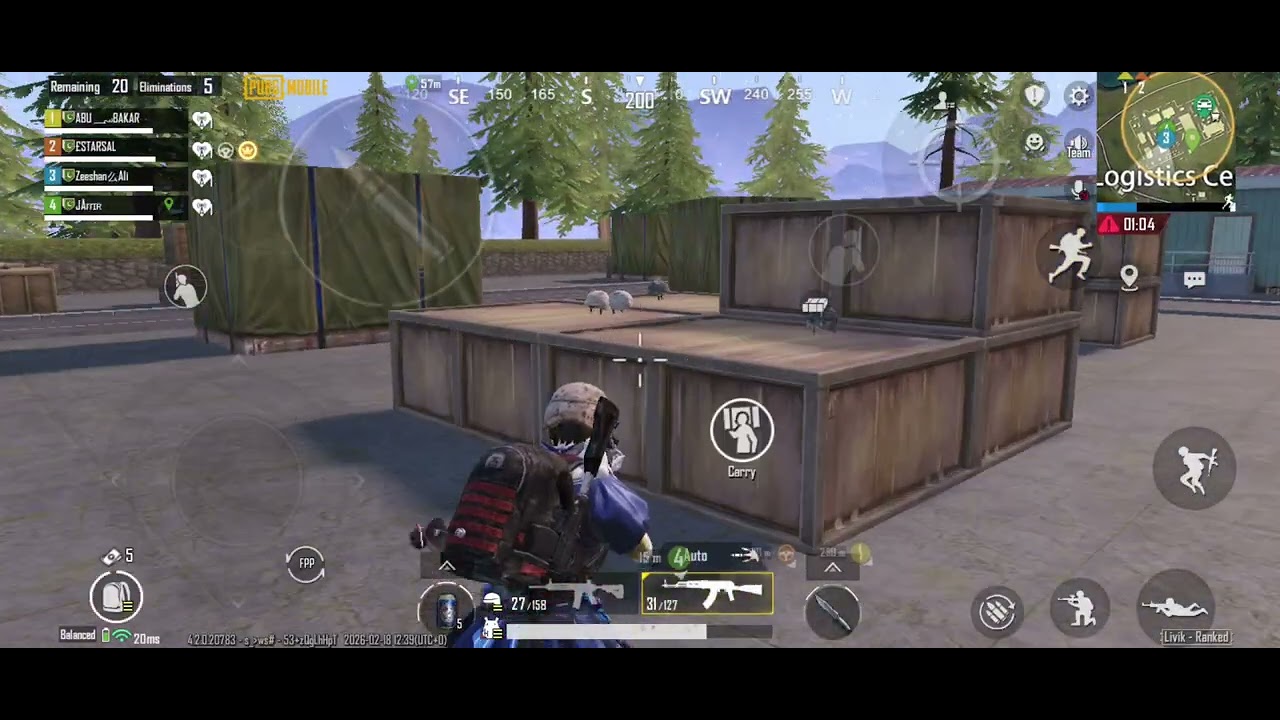 Livik Chicken dinner gameplay pubg