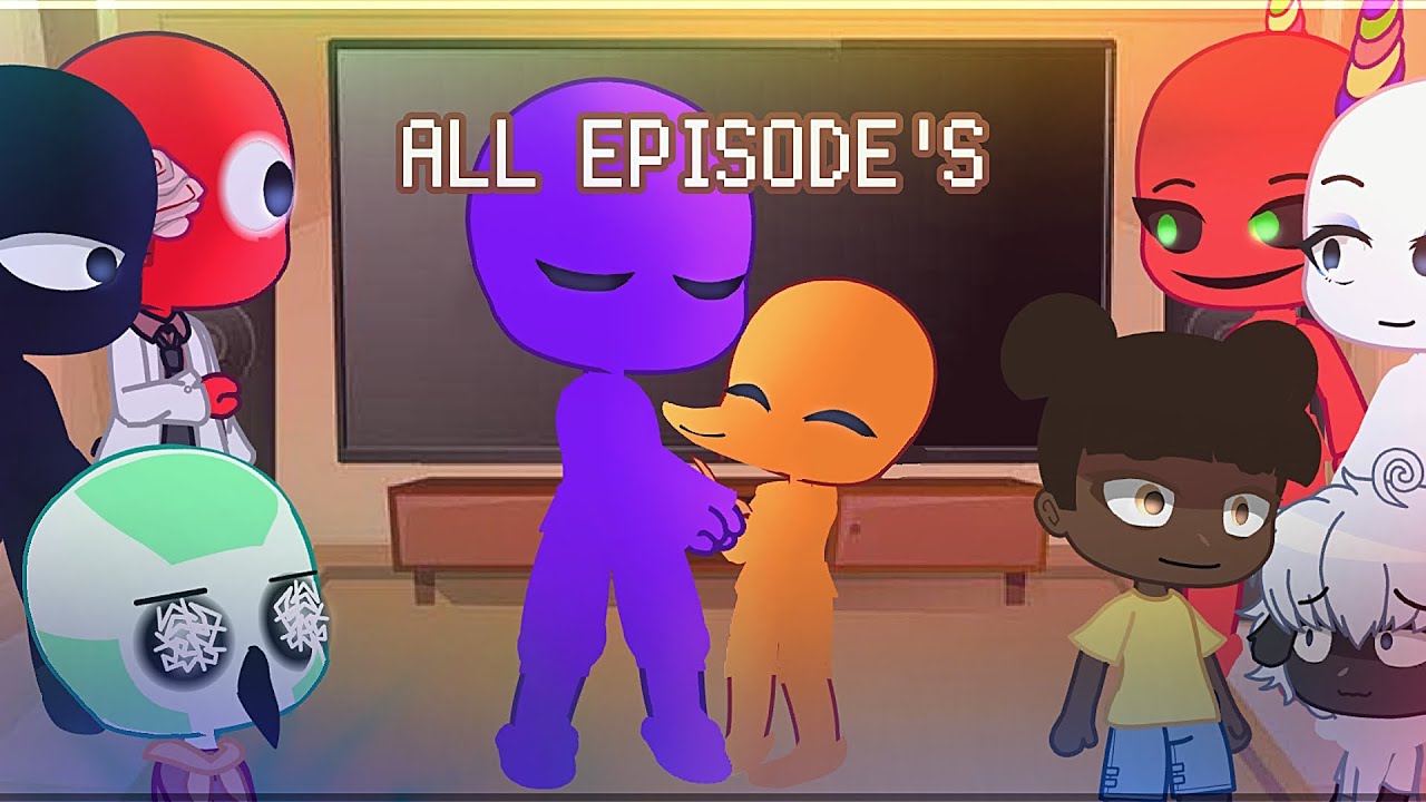 Entities, rainbow friends react doors, poppy playtime, rainbow friends, fnf // ALL EPISODE'S  2