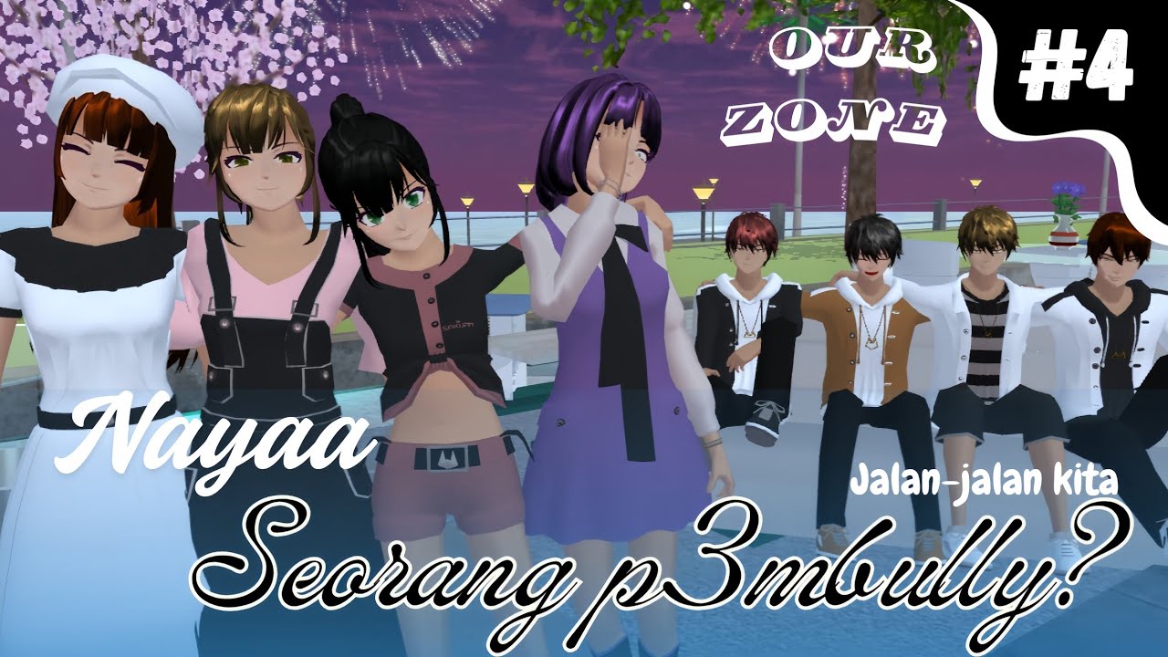 OUR ZONE #4 [zea, vano and friends] || SAKURA SCHOOL SIMULATOR DRAMA 