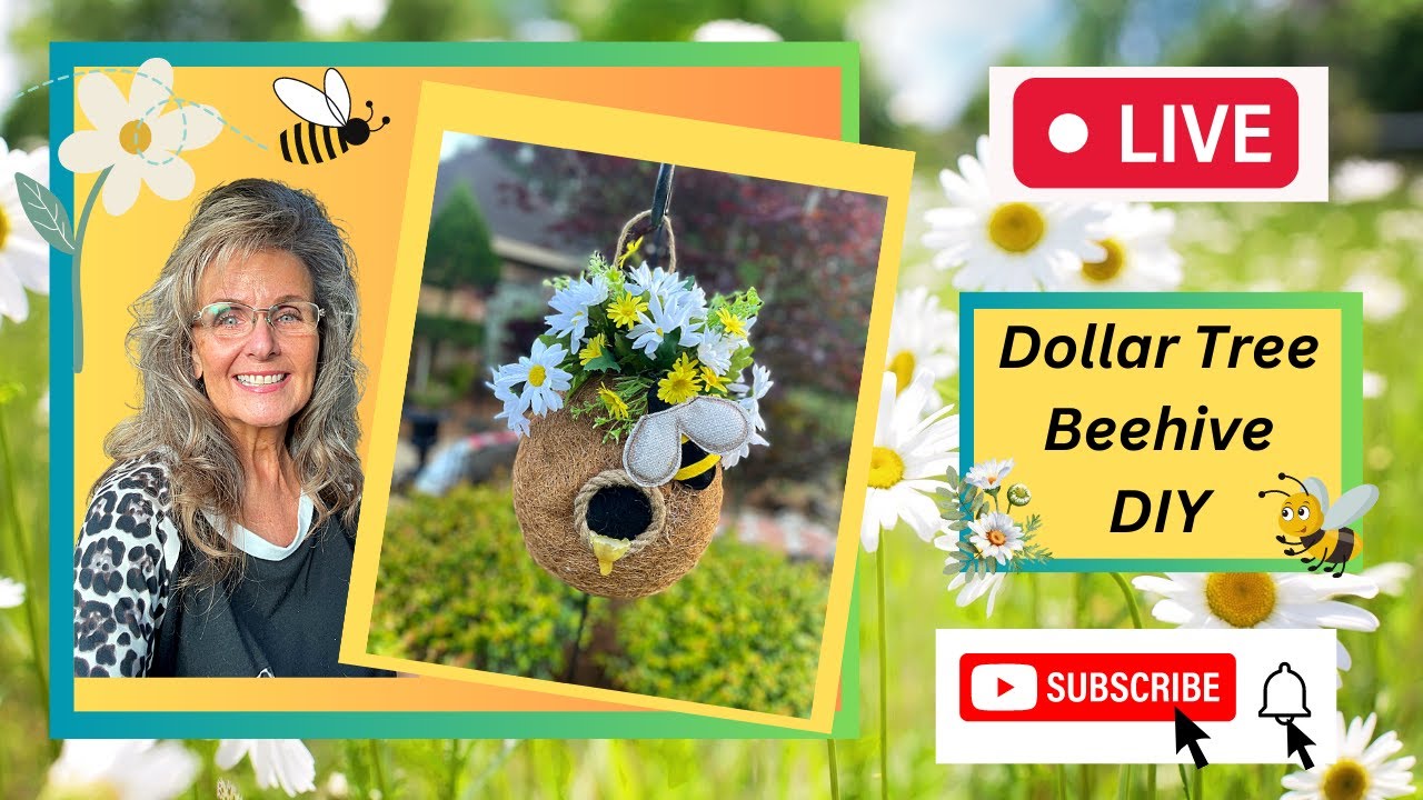 Beehive DIY | Dollar Tree DIY