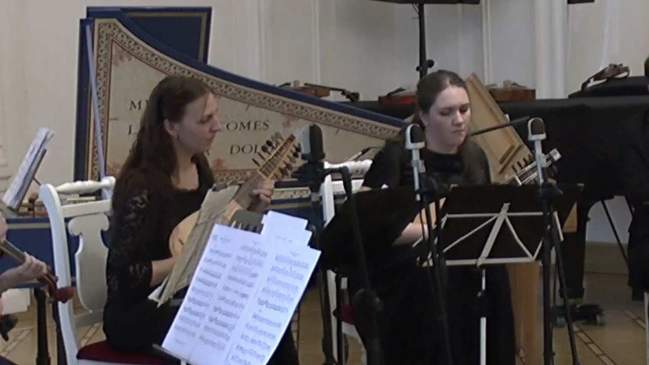 Antonio Vivaldi (1678-1741) (Антонио Вивальди). Concerto for two mandolins in G major RV532.