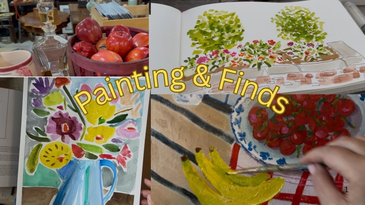 Art, Travel & Treasures | Painting in the Style of Ivon Hitchens