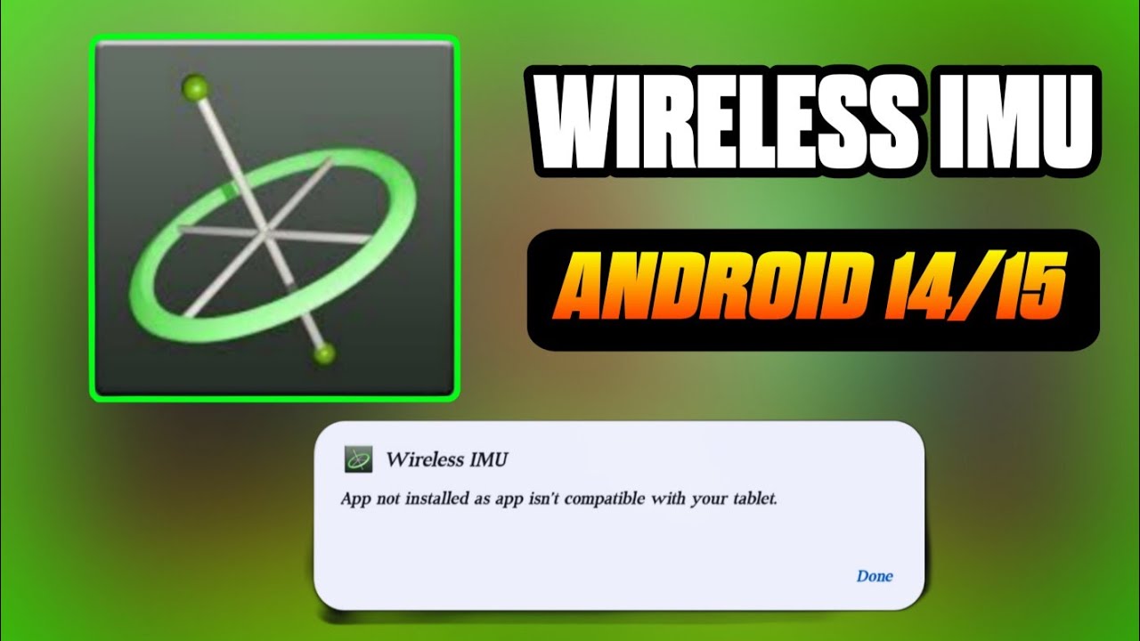 How to install WIRELESS IMU In your Android MOBILE/TABLET | ERA OF 2050
