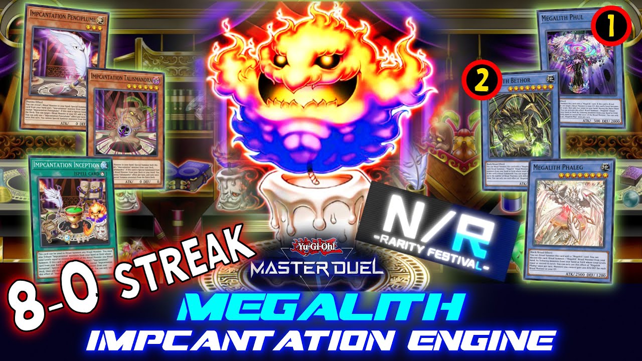 MEGALITH Impcantation Engine, Deck explanation at the end, N/R festival event, Lets go!