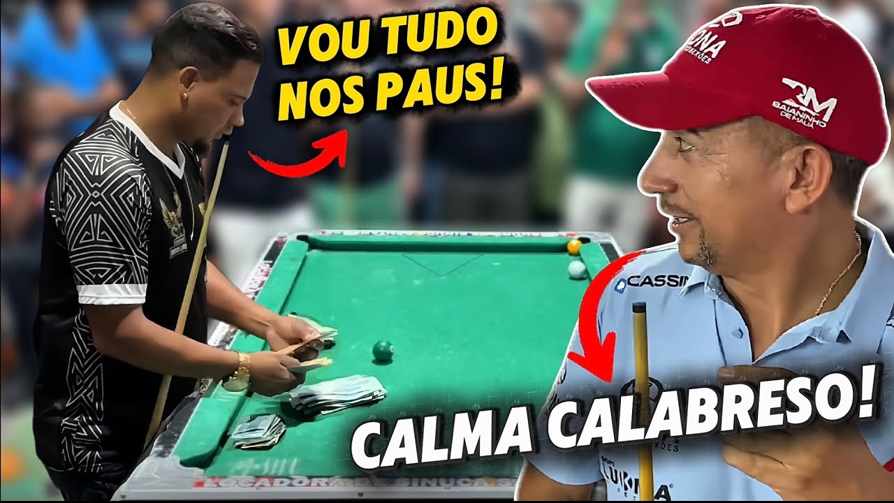 O NEGO WALISSON DESAFIOU O BAIANINHO DE MAUÁ NOS PAUS😱!