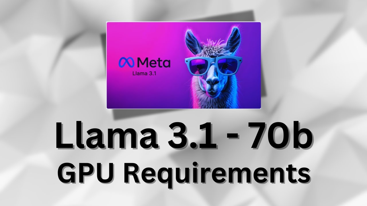 Требования к графическому процессору LLAMA 3.1 70b (FP32, FP16, INT8 и INT4)