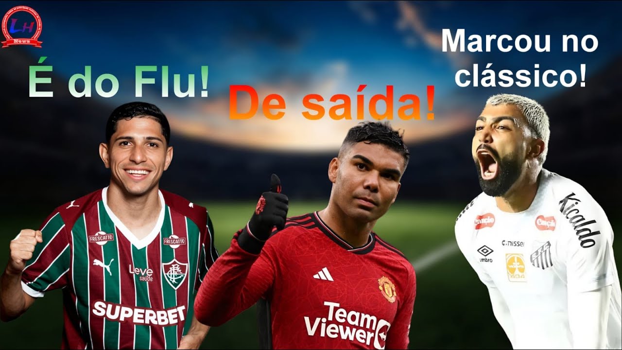 Gabigol marca no fim no clássico paulista, Casemiro vai deixar o United, Savarino indo pro Flu e +