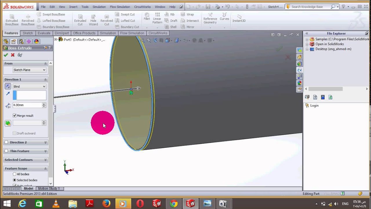 Solid work Heat exchanger ... model