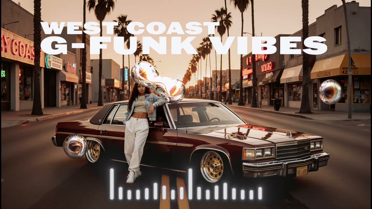 🌅 Golden Hour West Coast G-Funk Car Playlist — Smooth Ride 💿