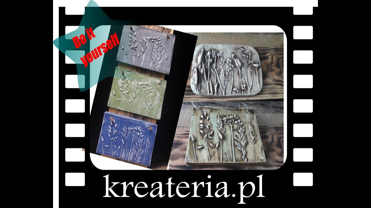 Jak zrobić obrazek z gipsu 3D - koloryzacja - KreaCraftShow215 1B