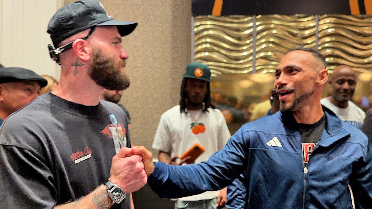 Кит Турман выразил свою любовь к Калебу Планту после взвешивания и проанализировал бой Ролли прот...