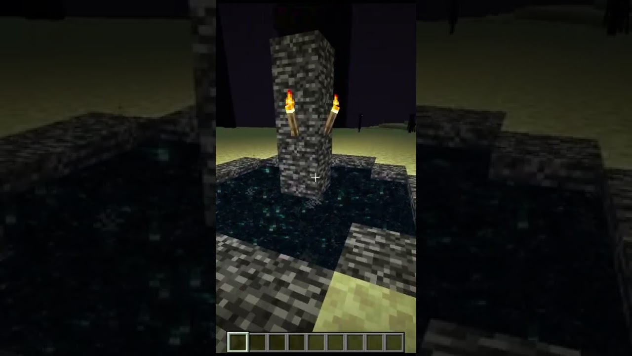How To Escape The End Trap Minecraft 1.19 #shorts