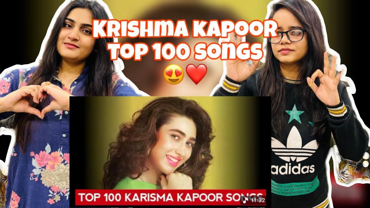 Pak Girls Reacts to Top 100 Songs of Karisma Kapoor | Best Iconic Songs | 😍