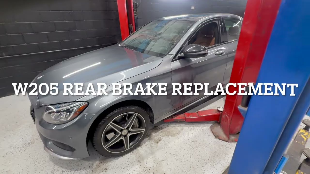 W205 REAR BRAKES C CLASS