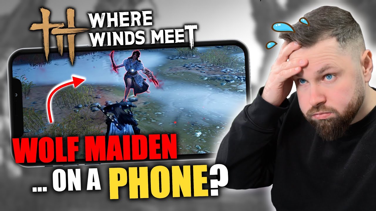 I Tried to Beat WOLF MAIDEN in Where Winds Meet... On a PHONE!