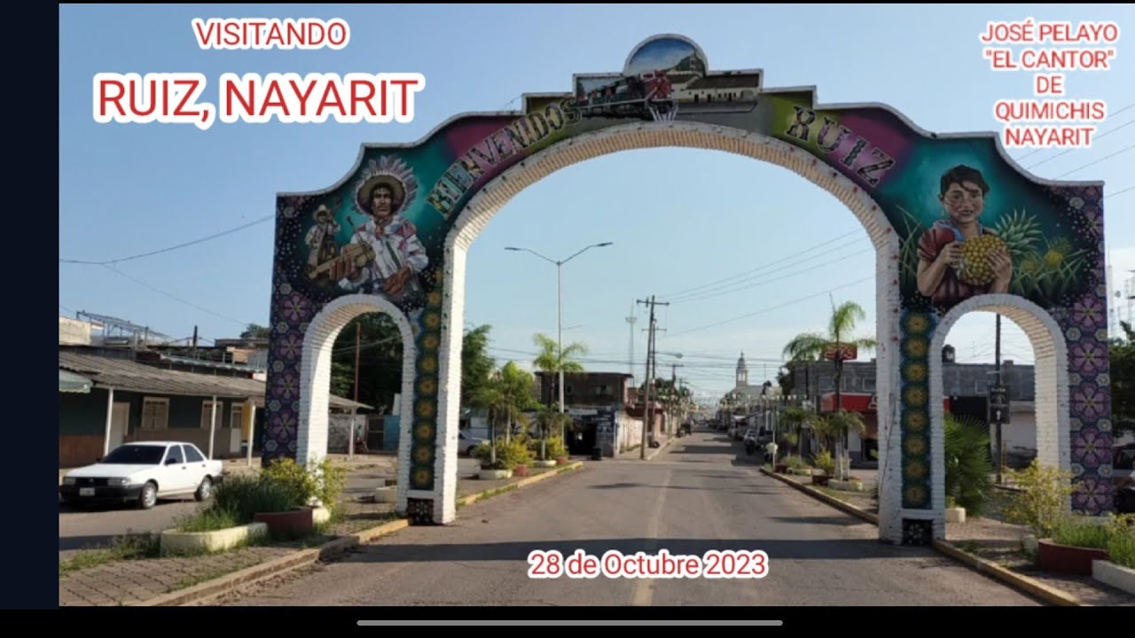 UN PEQUEÑO RECORRIDO POR ESTACIÓN RUIZ, NAYARIT HOY 28 DE OCTUBRE DEL 2023